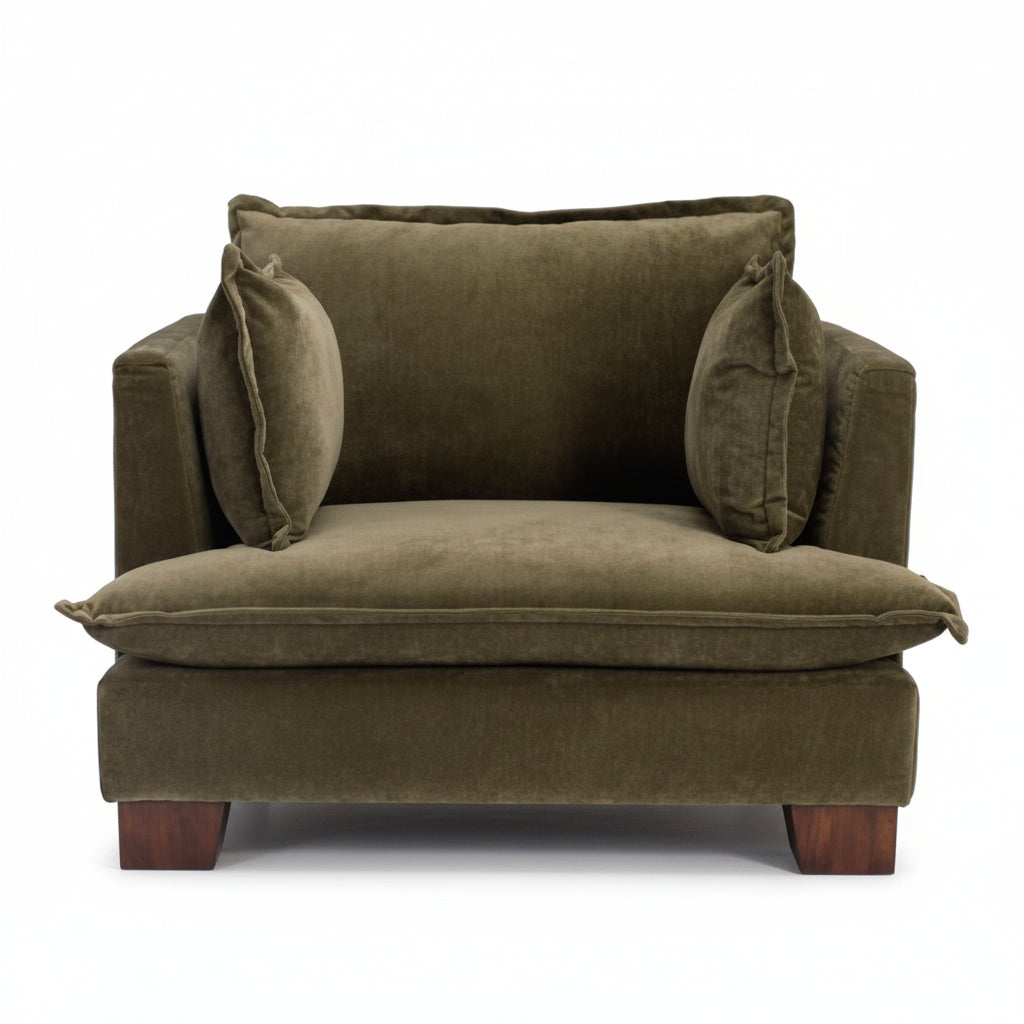 Suffolk Olive 3 Seater