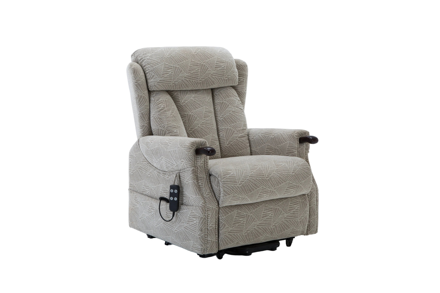 Beige recliner chair 