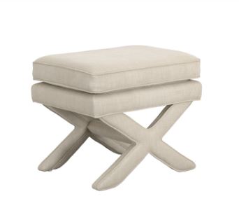 Beige Stool with a cushion