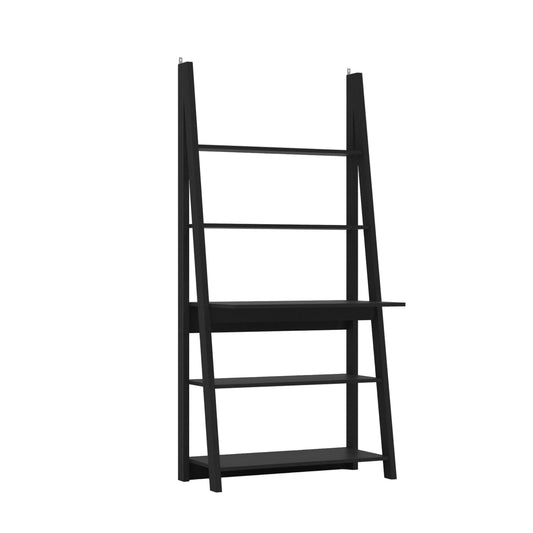 Black ladder shelf 