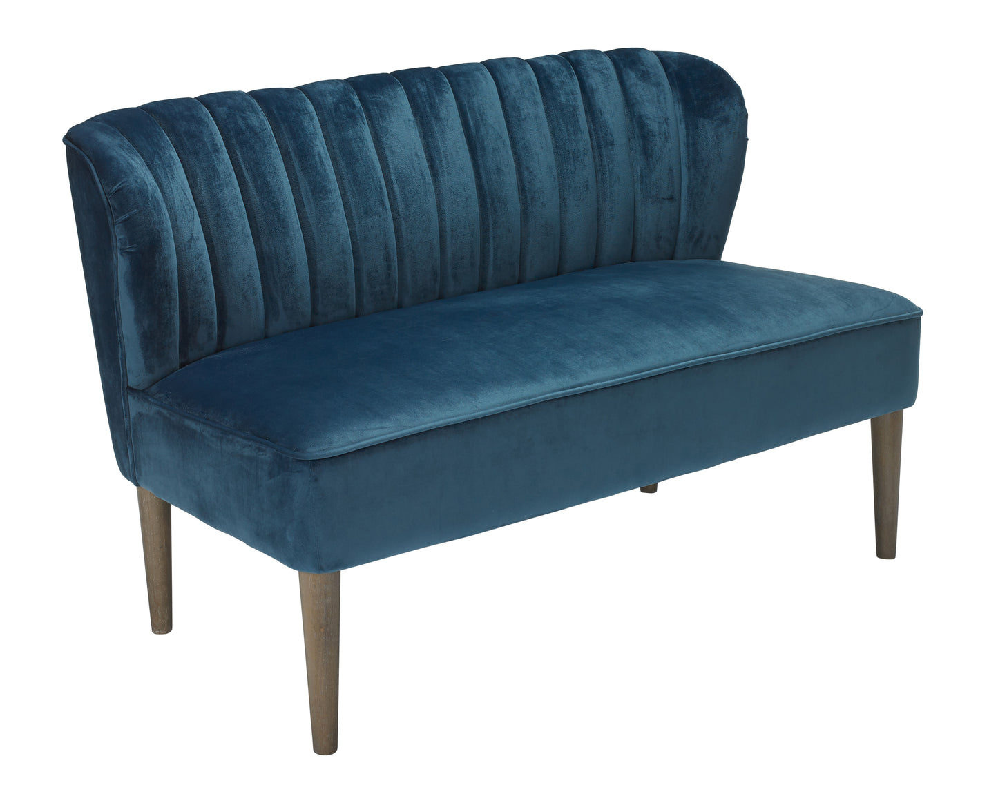 Bella Range Two Seat settee in blue  - glenwood-furnishings