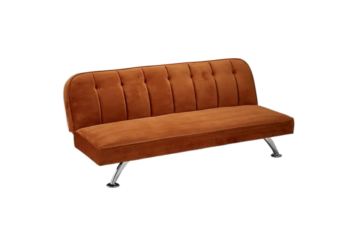Brighton sofa bed in orange colour