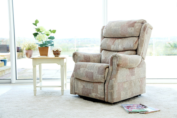 Lincoln lift and rise recliner Autumn Mosaic