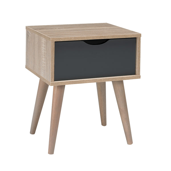 Scandi lamp table grey & Light oak-glenwood furnishings