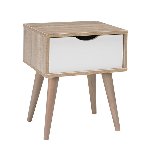 Scandi side table with drawer-glenwood furnishings