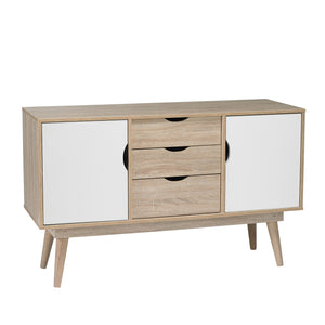 Scandi Sideboard doors and drawers closed-glenwood furnishings