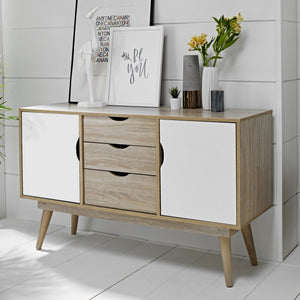 Scandi two door sideboard