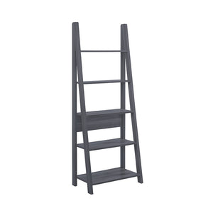 Tiva ladder bookcase black